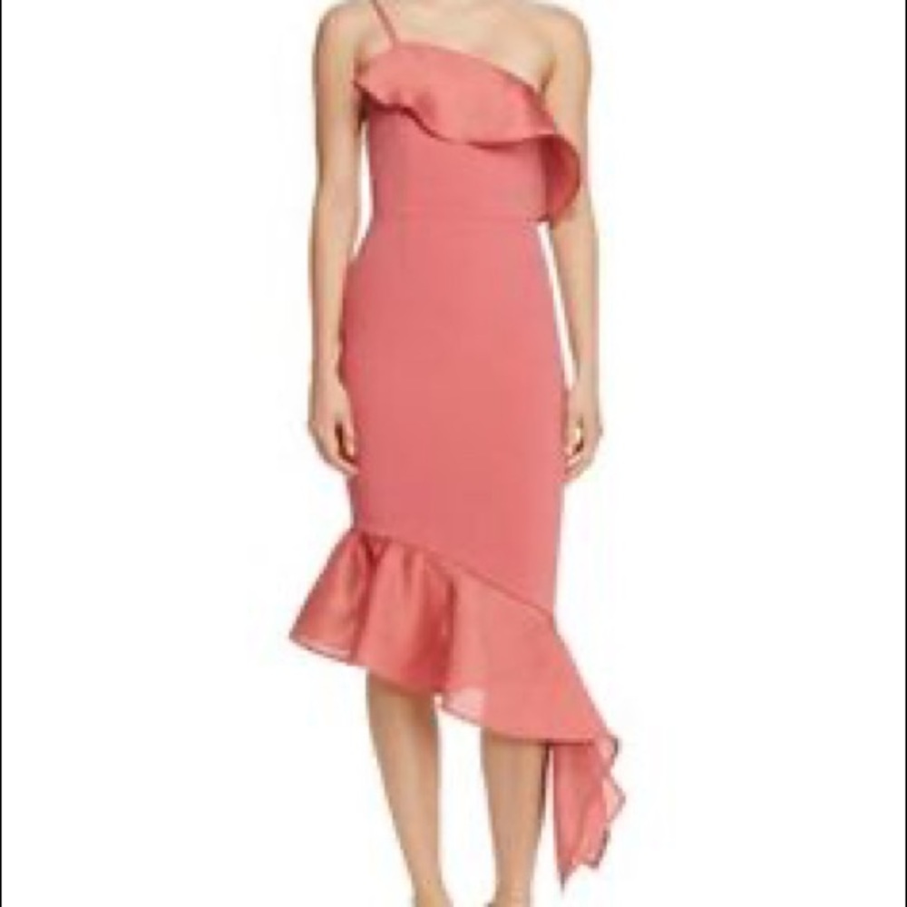 NWT LA MAISON TALULAH ONE SHOULDER DRESS